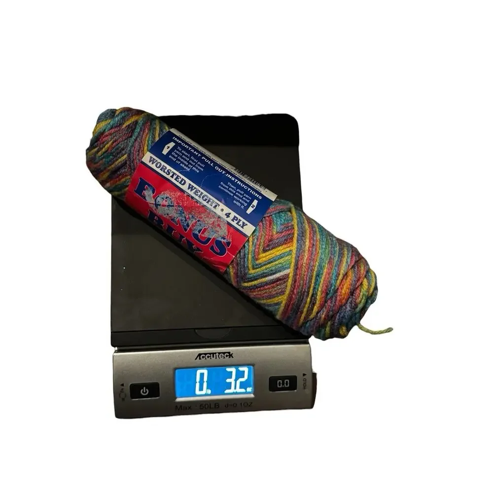 Mixed Acrylic Yarn‎ Lot Yarn Bee Soft & Sleek Bulk Mill End + Partial Balls Knit
